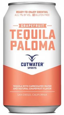 Cutwater Spirits - Grapefruit Tequila Paloma (4 pack 12oz cans) (4 pack 12oz cans)