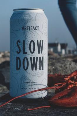 Artifact - Slow Down Craft Cider (4 pack 16oz cans) (4 pack 16oz cans)