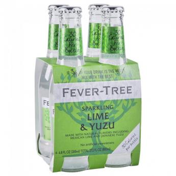 Fever Tree - Sparkling Lime & Yuzu (200ml 4 pack) (200ml 4 pack)