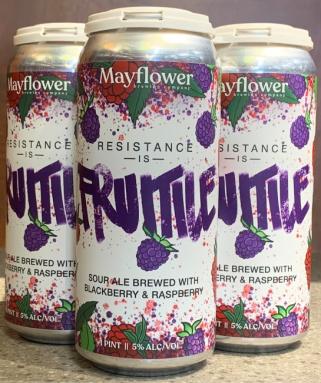 Mayflower Brewing Company - Resistance is Fruitile (4 pack 16oz cans) (4 pack 16oz cans)