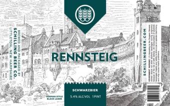 Schilling - Rennsteig Schwarzbier (4 pack cans) (4 pack cans)