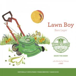 Tilted Barn - Lawn Boy Barn Lager (4 pack 16oz cans) (4 pack 16oz cans)