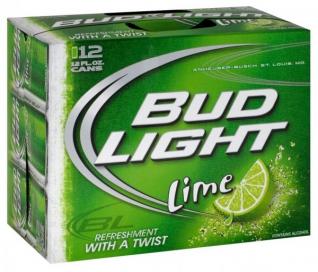 Budweiser - Bud Light Lime (12 pack 12oz cans) (12 pack 12oz cans)