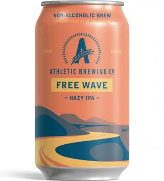 Athletic Brewing Co. - Free Wave Non-Alcoholic Hazy IPA (6 pack 12oz cans) (6 pack 12oz cans)