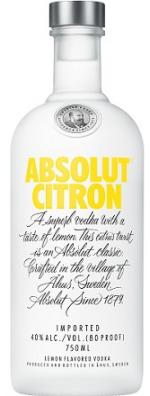 Absolut - Citron Vodka (750ml) (750ml)