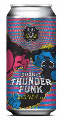 Bent Water Brewing - Double Thunder Funk IPA (4 pack 16oz cans) (4 pack 16oz cans)