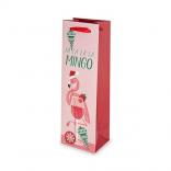 Cakewalk - Retro Flamingo Wine Bag 0