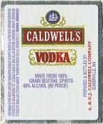 Caldwell's Vodka  0 (1750)