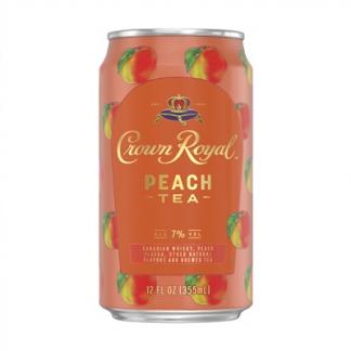 Crown Royal - Peach Tea (4 pack 12oz cans) (4 pack 12oz cans)