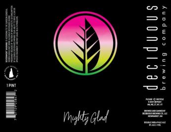 Deciduous Brewing - Mighty Glad (4 pack 16oz cans) (4 pack 16oz cans)