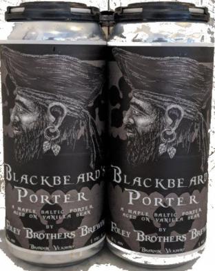 Foley Brothers - Blackbeard's Porter (4 pack 16oz cans) (4 pack 16oz cans)