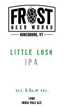 Frost Beer Works - Little Lush (4 pack 16oz cans) (4 pack 16oz cans)