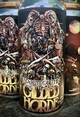 Gilded Skull Brewing & Blending Co. - March of the Gilded Horde (4 pack 16oz cans) (4 pack 16oz cans)