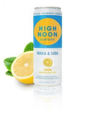 High Noon - Lemon Seltzer (4 pack 12oz cans) (4 pack 12oz cans)