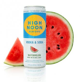 High Noon - Watermelon Hard Seltzer (4 pack 12oz cans) (4 pack 12oz cans)