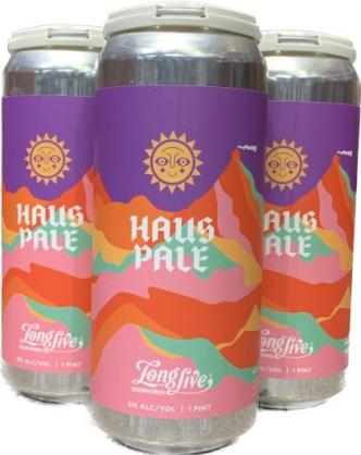 Long Live Beerworks - Haus Pale Ale (4 pack 16oz cans) (4 pack 16oz cans)