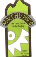 Macchu Pisco Cachaca 0 (750)