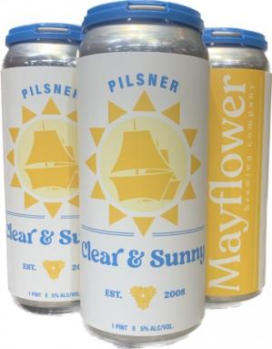 Mayflower Brewing Company - Clear & Sunny (4 pack 16oz cans) (4 pack 16oz cans)