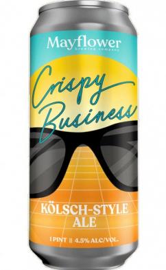 Mayflower Brewing Company - Crispy Business Kolsch-style Ale (4 pack 16oz cans) (4 pack 16oz cans)