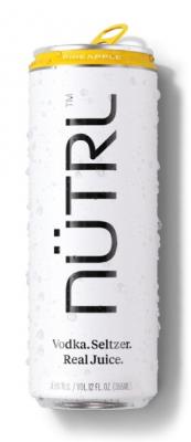 Nutrl - Pineapple Vodka Seltzer (4 pack 12oz cans) (4 pack 12oz cans)