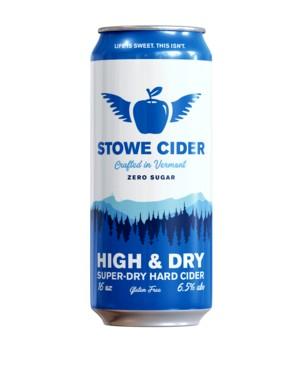 Stowe Cider - High & Dry (4 pack 16oz cans) (4 pack 16oz cans)