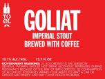 To Øl - Goliat Coffee Stout 0 (375)