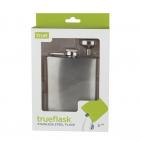 Trueflask 6oz. Stainless Steel Flask with Funnel 0