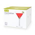 True - Manhattan Martini Glass 4-Pack 0