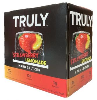 Truly - Strawberry Lemonade Hard Seltzer (6 pack 12oz cans) (6 pack 12oz cans)