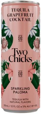 Two Chicks - Sparkling Tequila & Grapefruit Paloma (4 pack 12oz cans) (4 pack 12oz cans)