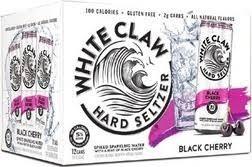 White Claw Black Cherry Hard Seltzer 12Pk (12 pack 12oz cans) (12 pack 12oz cans)
