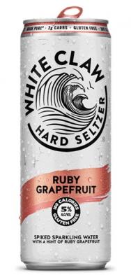White Claw Ruby Grapefruit Hard Seltzer (6 pack 12oz cans) (6 pack 12oz cans)